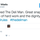 Screenshot of a tweet by Ronald Vietiello, the Trump regime’s new head of US Border Patrol (Twitter)